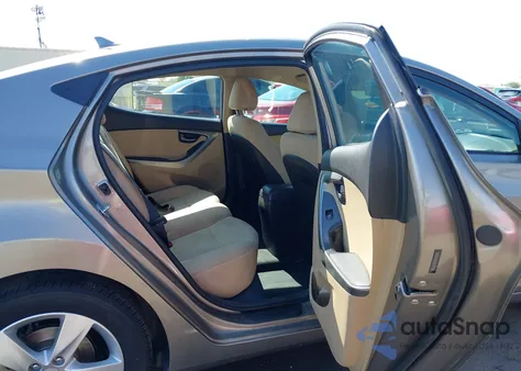 2013 Hyundai Elantra Gls from USA, damaged, VIN 5NPDH4AE5DH347196